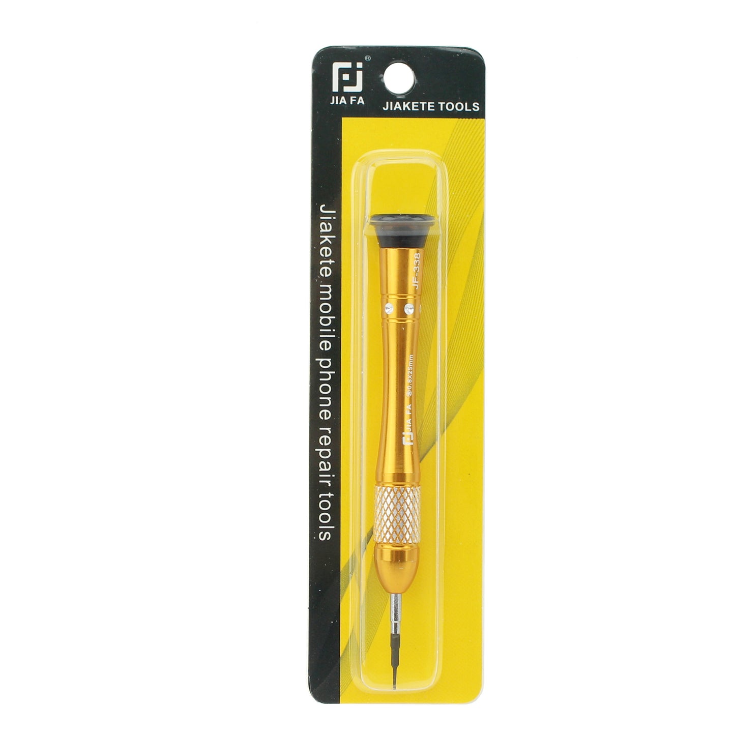 Professional Precision T2 x 25mm Torx Screwdriver Non-slip Handle - Gold Color