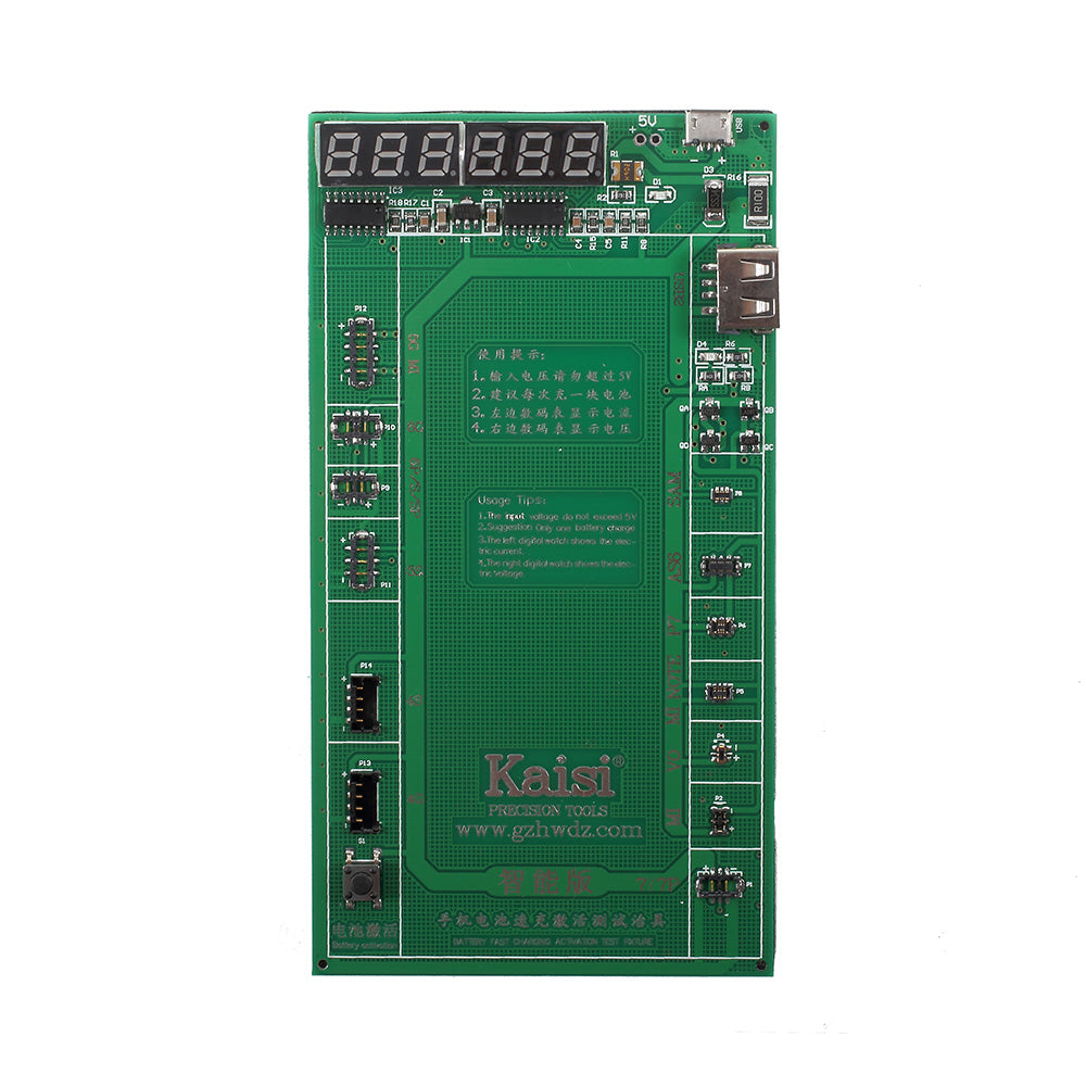K9208 Professional Battery Activation Board Plate Charging Cable Jig for iPhone 7 Plus/7/6s Plus/6/5s/5/4s/4