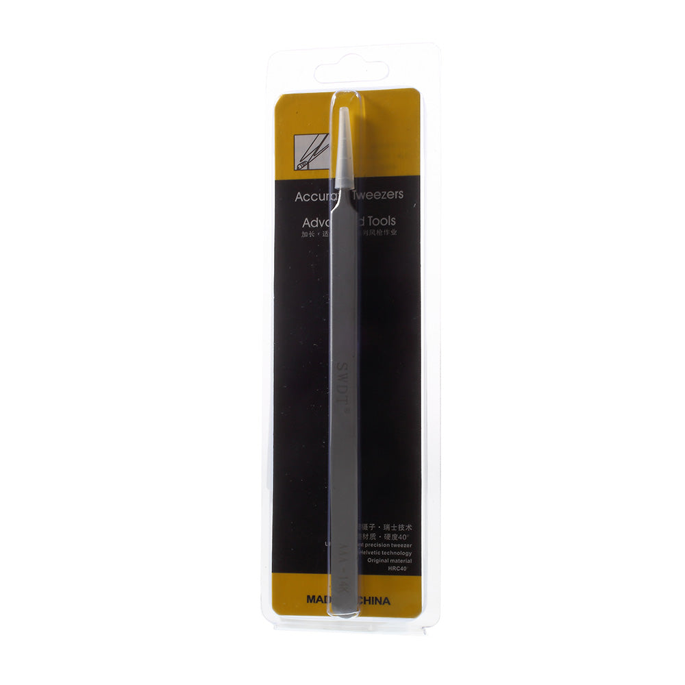 High Strength Stainless Steel Straight Tweezers  Point Tipped