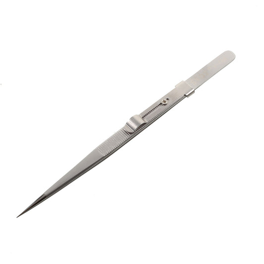 High Strength Stainless Steel Point Tipped Straight Tweezers