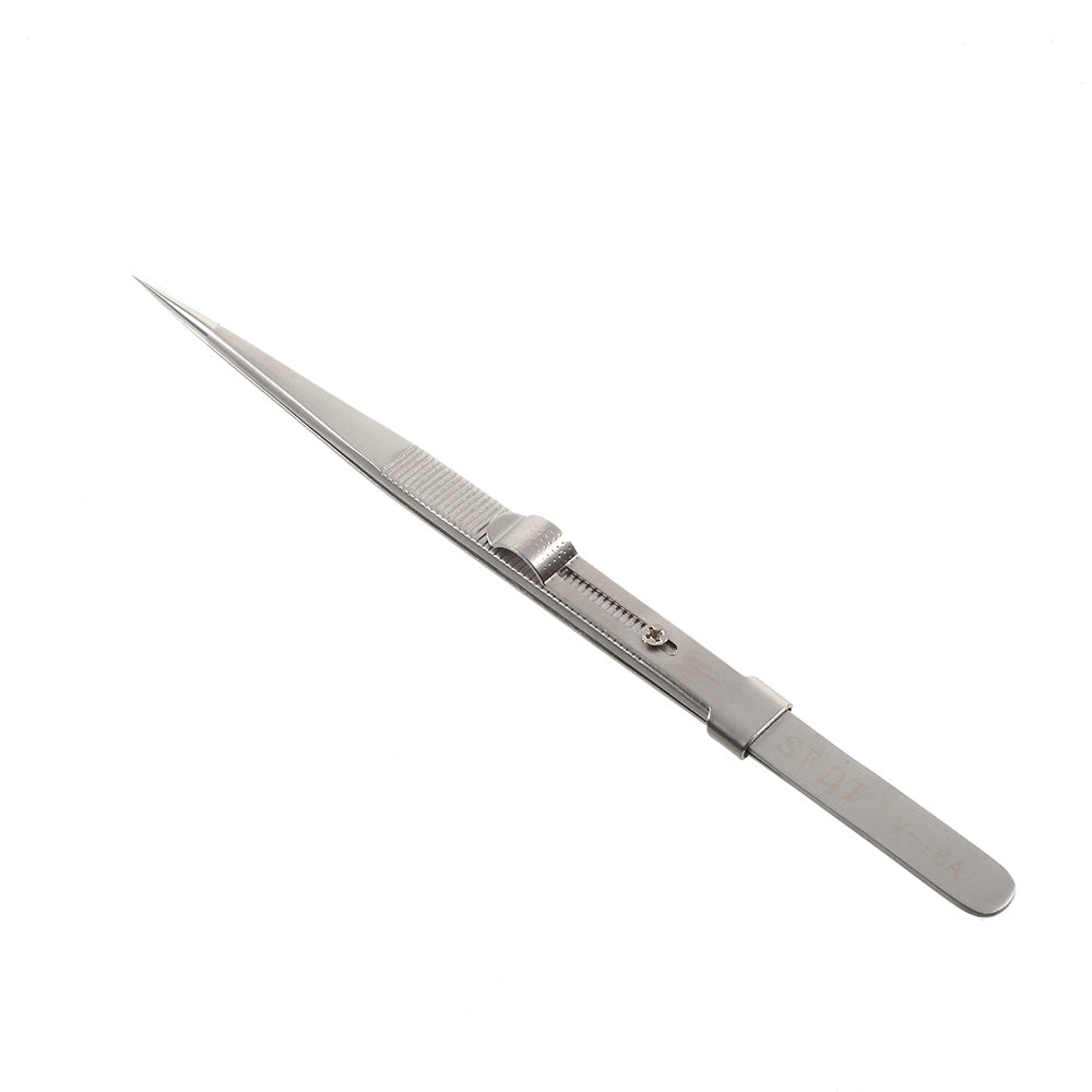 High Strength Stainless Steel Point Tipped Straight Tweezers