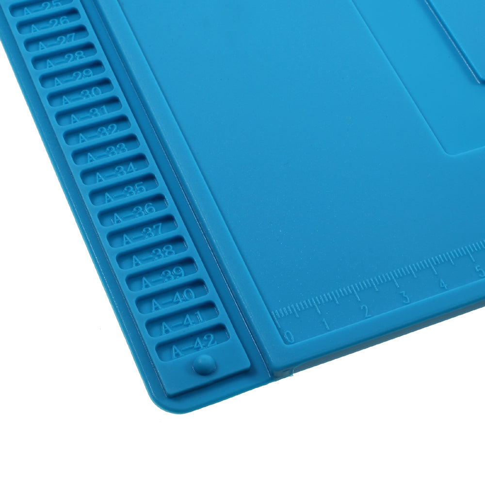 Professional Soldering Station Mat Magnetic Heat Insulation Silicone Pad Maintenance Platform for Phone Repair