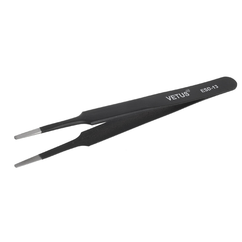 6PCS/Set ESD Anti-Static Stainless Steel Tweezers Set Repair Tool Kit