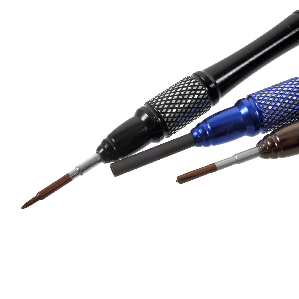 LJL138 3Pcs Non-slip Handle Professional Screwdriver Repair Tool Kit