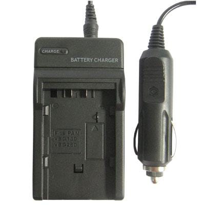 Digital Camera Battery Charger for Panasonic VBG130/ VBG260 (Black)
