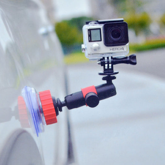 360 Degree Rotary Suction Cup Mount with Tripod Adapter for GoPro Hero Xiaomi Yi SJCAM Sports Cameras