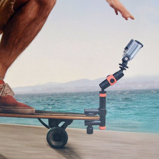 Skateboard Racing Car Bicycle 1/4&quot; Screw Camera Mount for GoPro HERO 5/4/3+/3/2/1/SJ4000/SJ5000/SJ6000/Xiaomi Yi