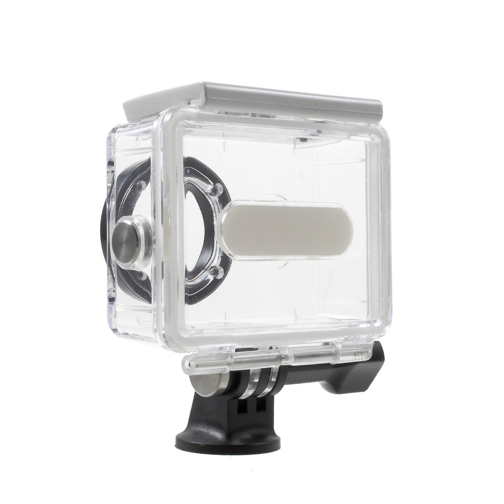 Waterproof Plastic Housing Case for Xiaoyi Action Camera - White
