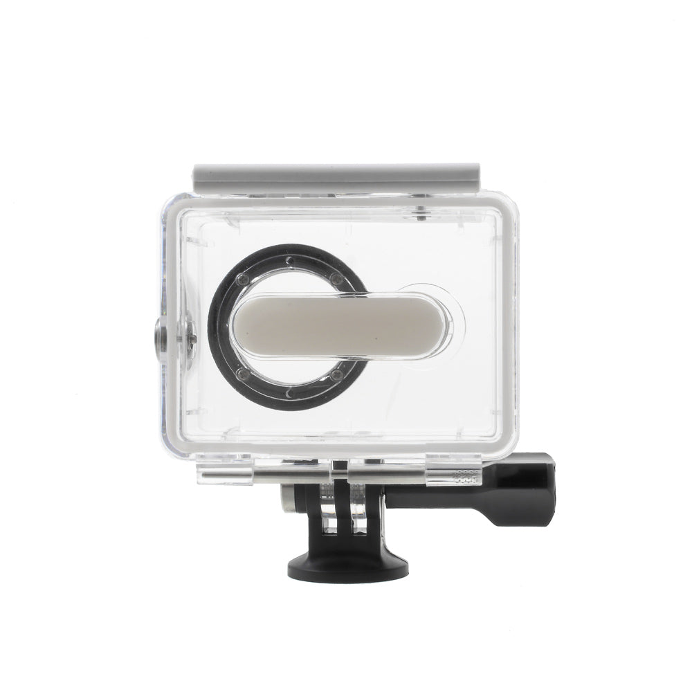 Waterproof Plastic Housing Case for Xiaoyi Action Camera - White