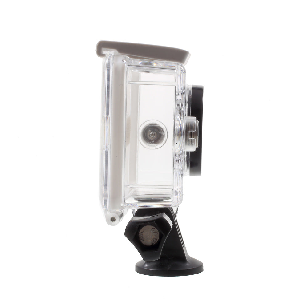 Waterproof Plastic Housing Case for Xiaoyi Action Camera - White