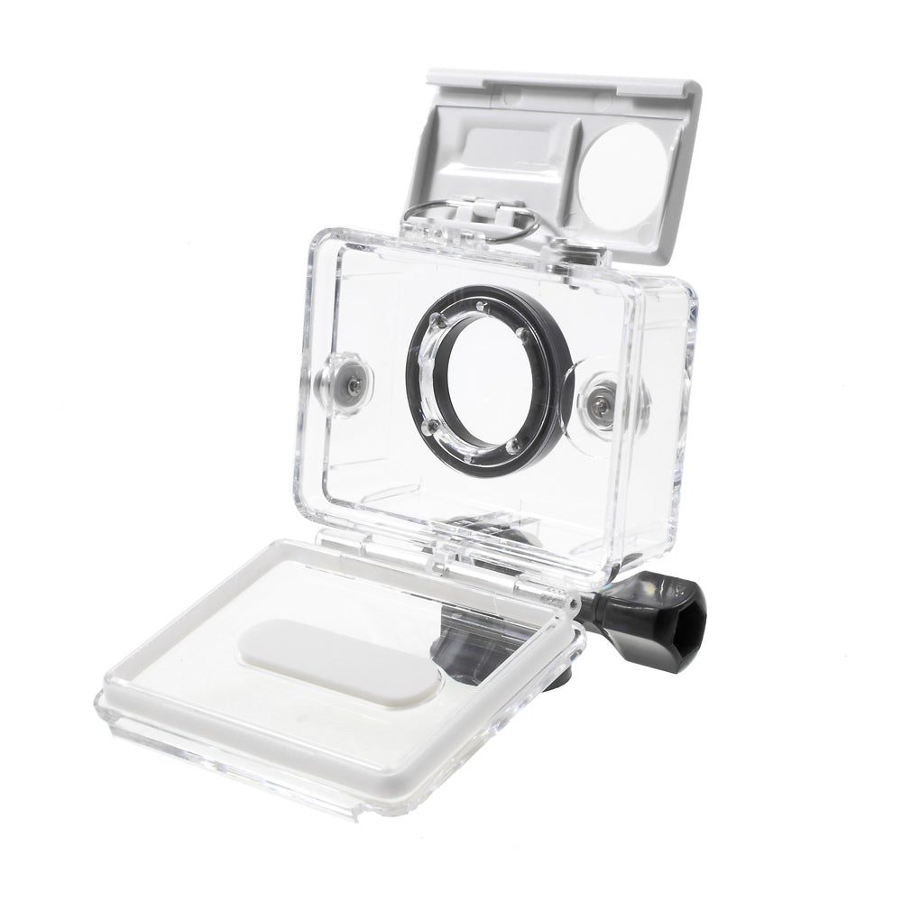 Waterproof Plastic Housing Case for Xiaoyi Action Camera - White