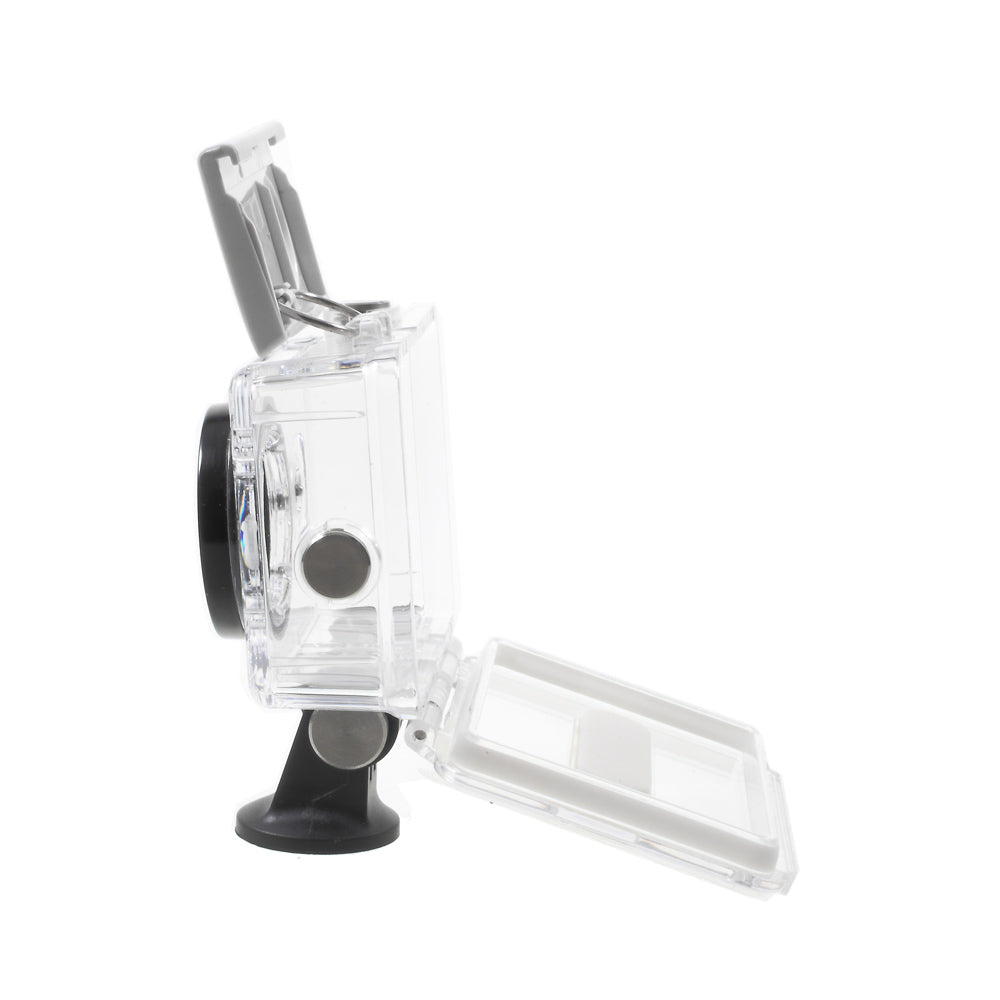 Waterproof Plastic Housing Case for Xiaoyi Action Camera - White