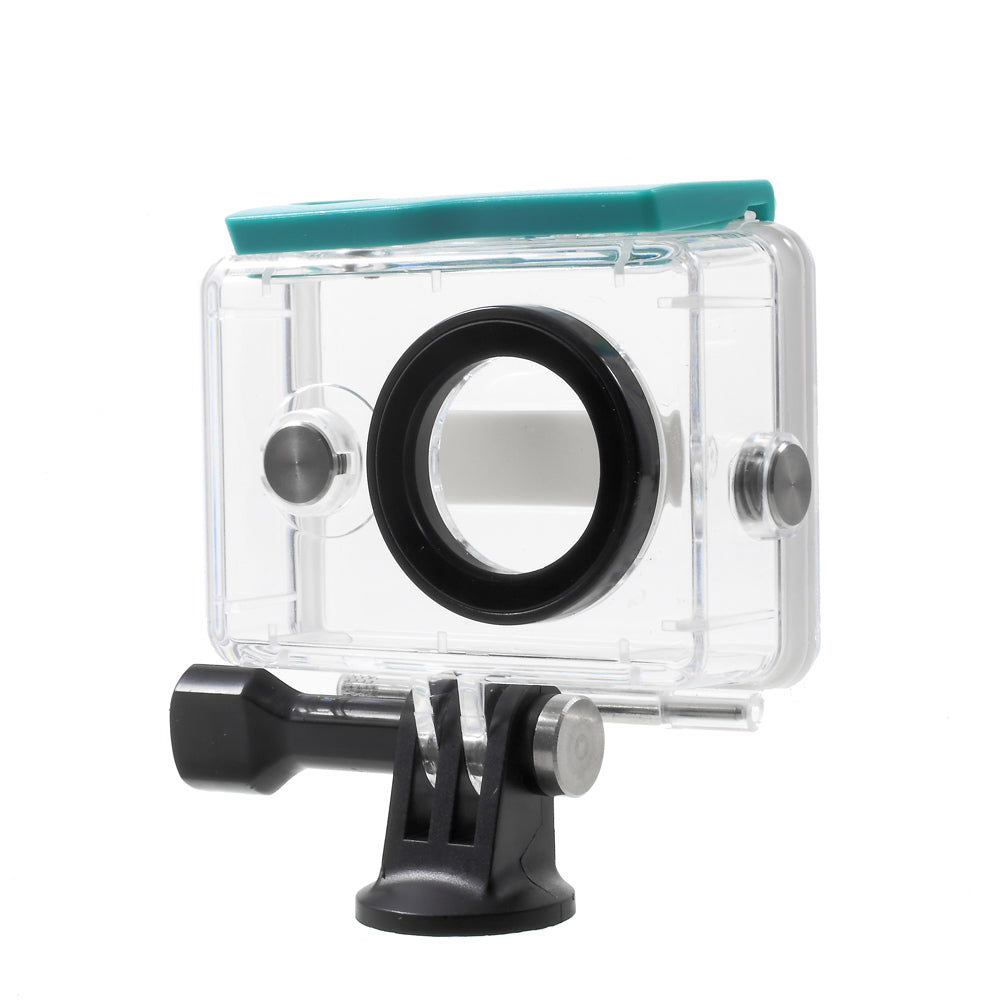 Waterproof Plastic Housing Shell Case for Xiaoyi Action Camera - Green