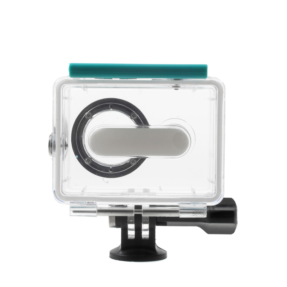 Waterproof Plastic Housing Shell Case for Xiaoyi Action Camera - Green