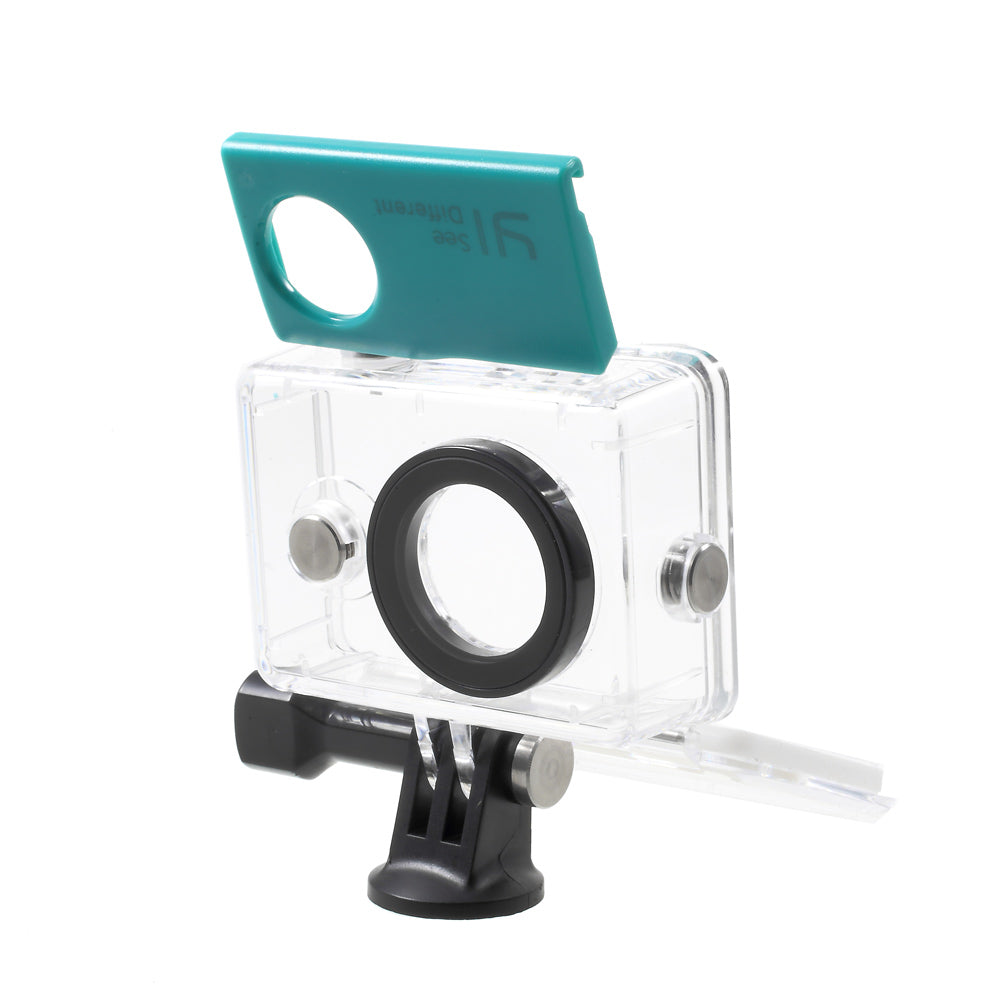 Waterproof Plastic Housing Shell Case for Xiaoyi Action Camera - Green
