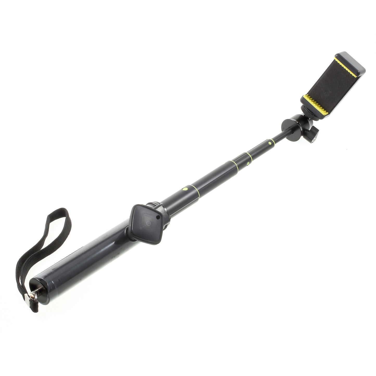 LDX-809 Suit Outdoor GoPro + Smartphone Selfie Stick for iPhone Samsung HTC LG Sony - Black