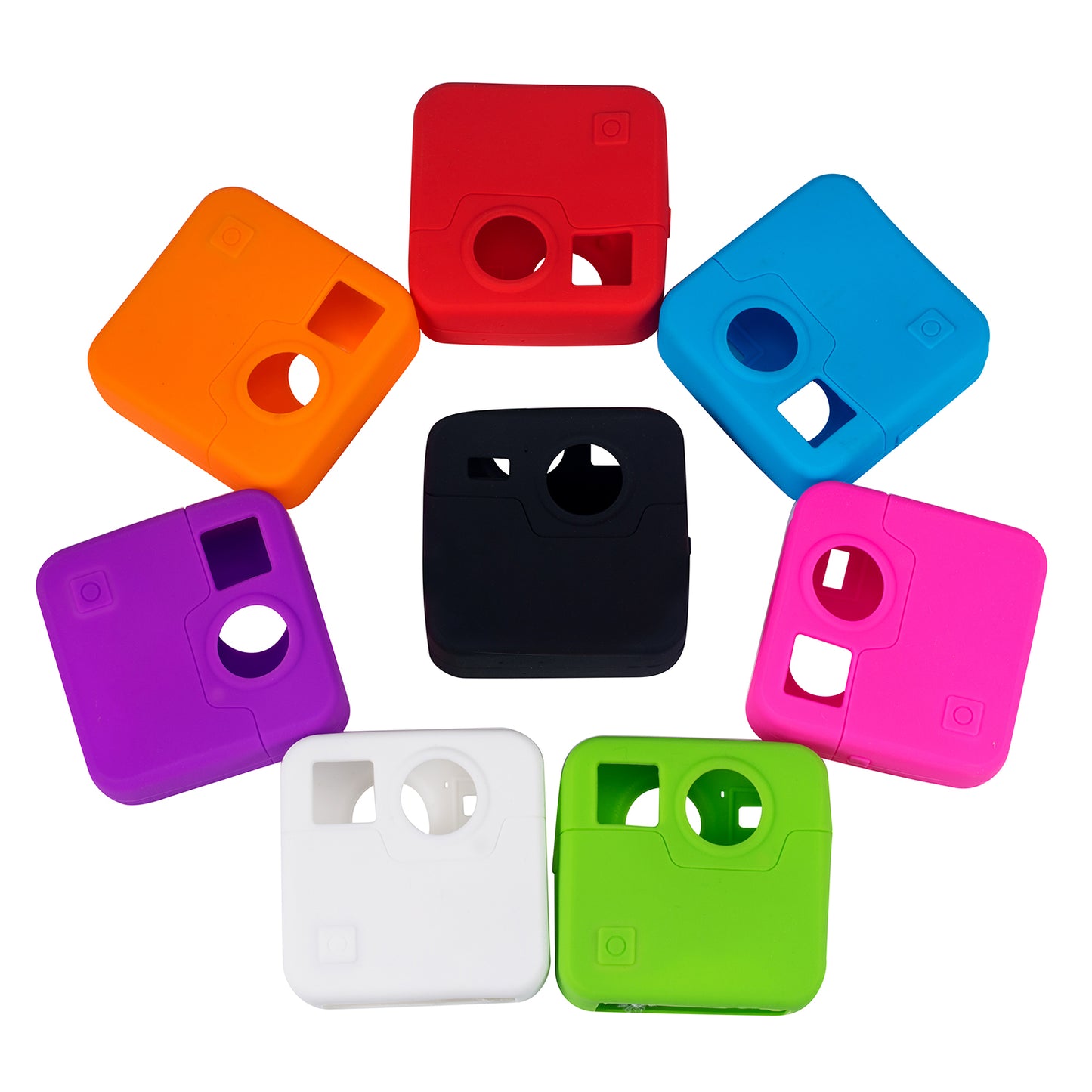 Soft Silicone Protective Case for Gopro Fusion - Black
