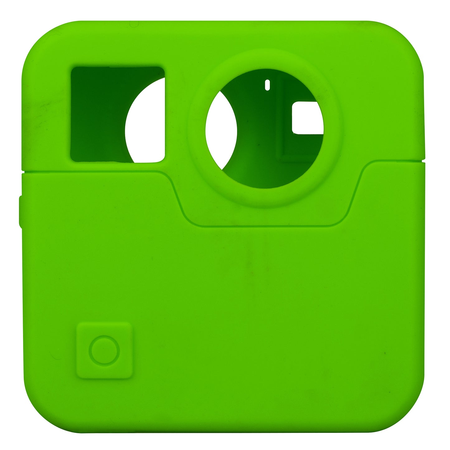 Flexible Silicone Protective Skin Case for Gopro Fusion - Green