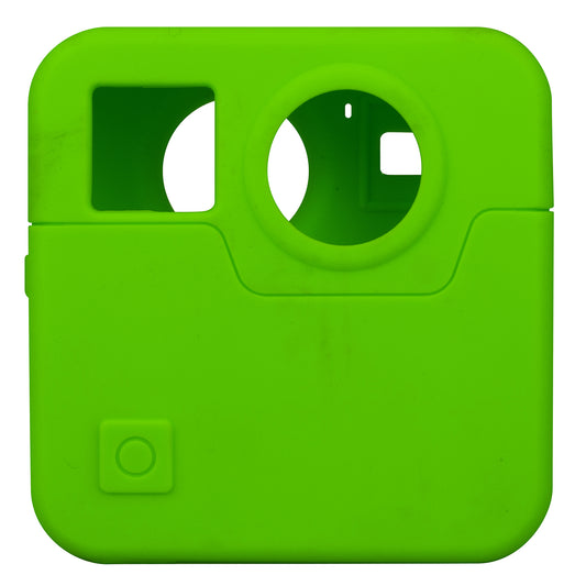 Flexible Silicone Protective Skin Case for Gopro Fusion - Green
