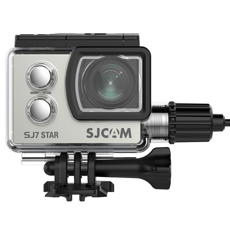 SJCAM Motorcycle Waterproof Case with USB Cable for SJCAM SJ7 Star Action Camera