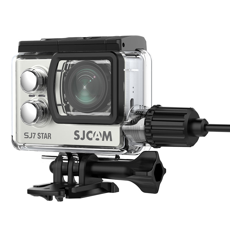 SJCAM Motorcycle Waterproof Case with USB Cable for SJCAM SJ7 Star Action Camera