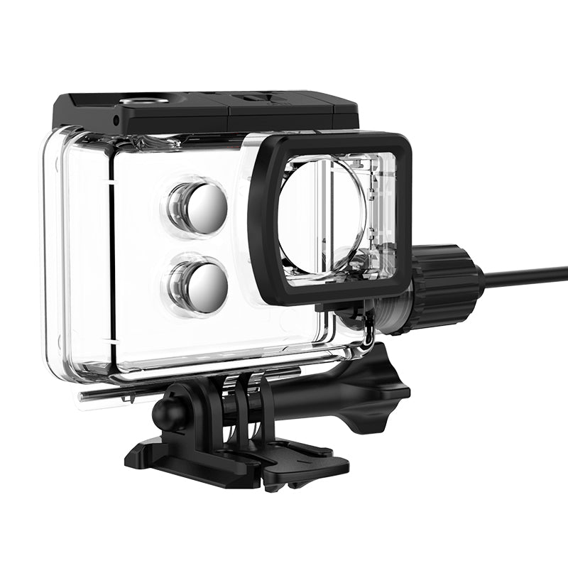 SJCAM Motorcycle Waterproof Case with USB Cable for SJCAM SJ7 Star Action Camera