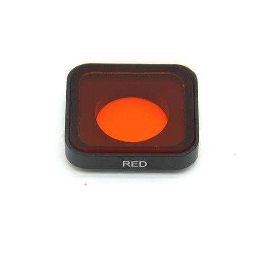 Camera Lens Cover Protector with Colored Filter for GoPro Hero 6/5 - Red Filter