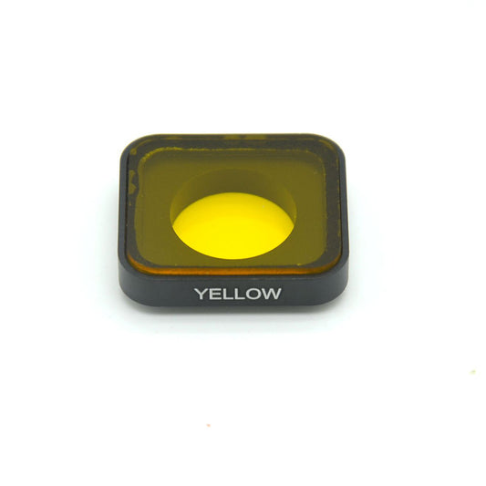 Camera Lens Cap Protector with Colored Filter for GoPro Hero 6/5 - Yellow Filter
