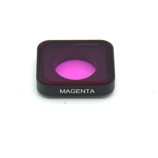 Camera Lens Protective Case with Colored Filter for GoPro Hero 6/5 - Magenta Filter