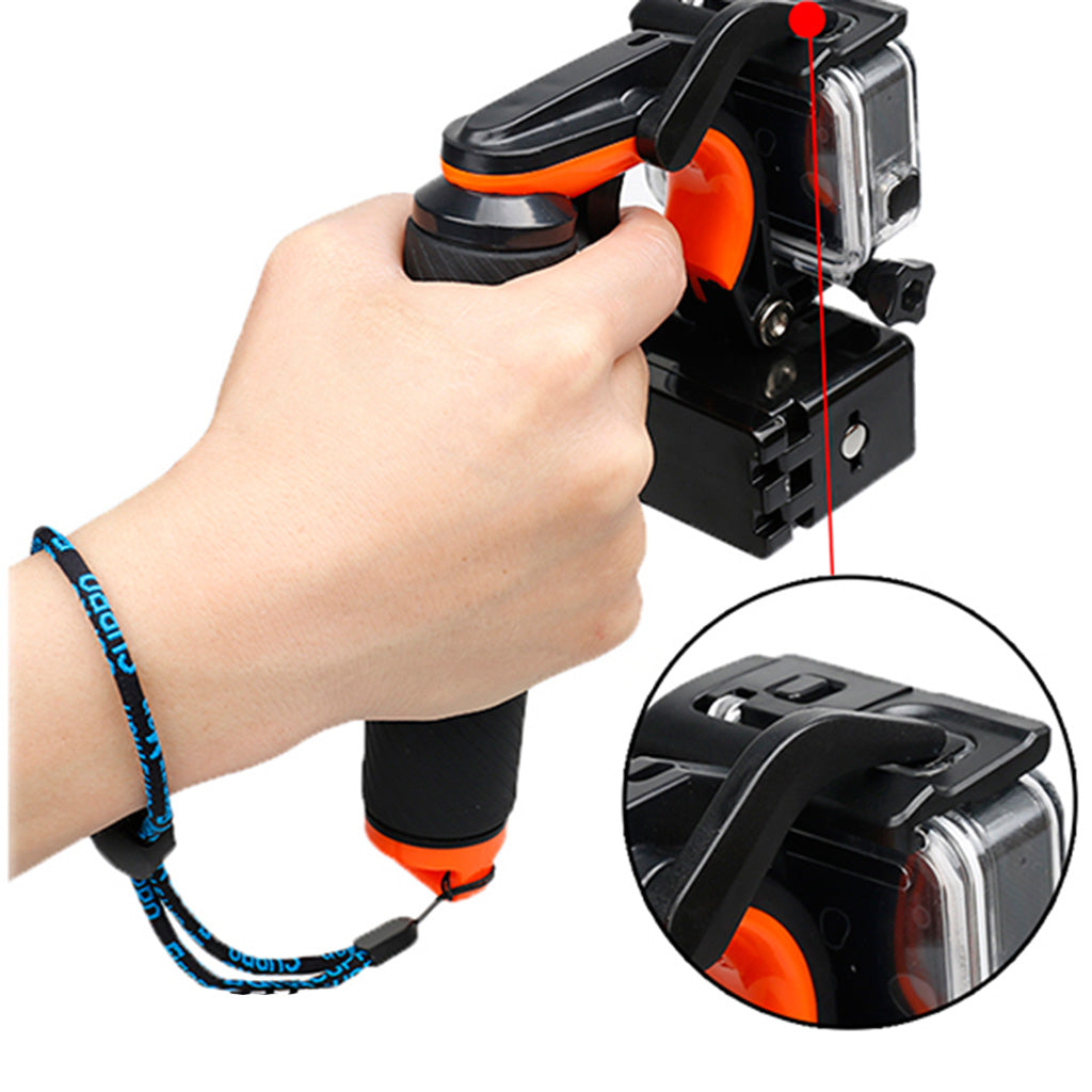 AT719 Pistol Shutter Trigger Stick Hand Grip for GoPro Hero 5