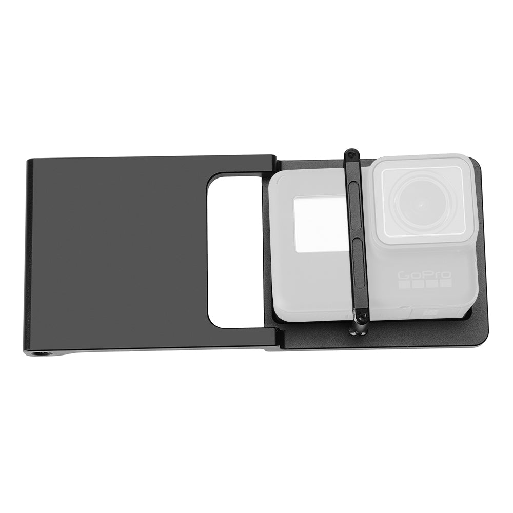 Gimbal Switch Mount Plate Adapter for GoPro Hero 6/5/4 Session/4/3+/3/2/1, SJ4000/SJ5000/SJ6000, Xiaomi Yi