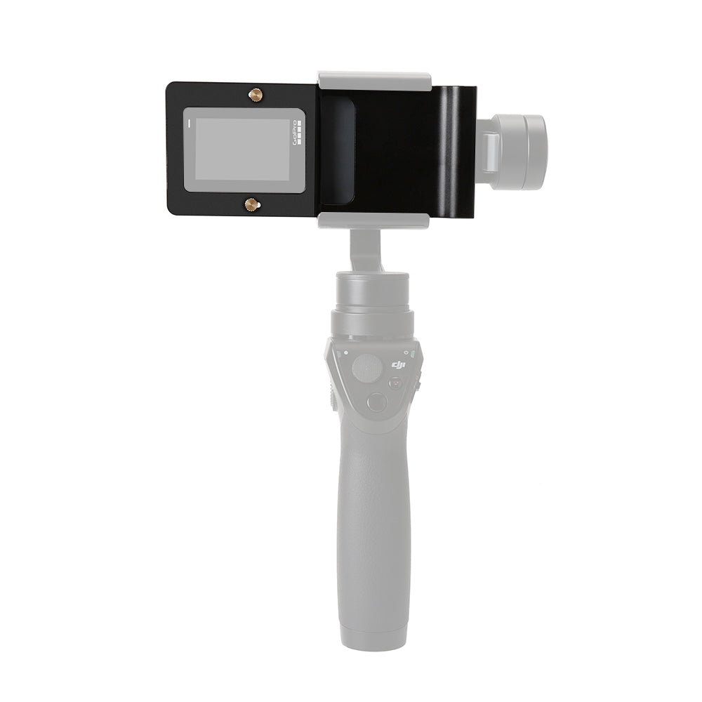 Gimbal Switch Mount Plate Adapter for GoPro Hero 6/5/4 Session/4/3+/3/2/1, SJ4000/SJ5000/SJ6000, Xiaomi Yi