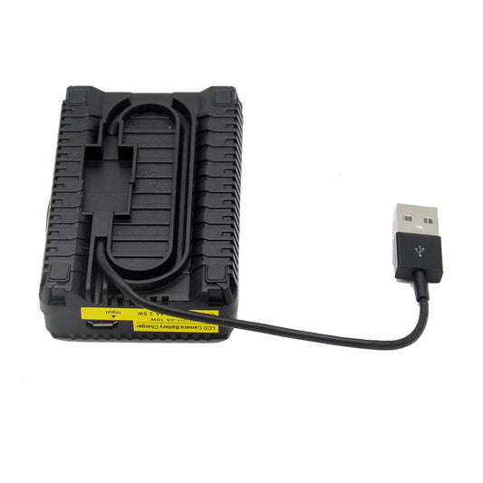 Portable LCD Display Two Slots Battery Charger for GoPro Hero 6/5