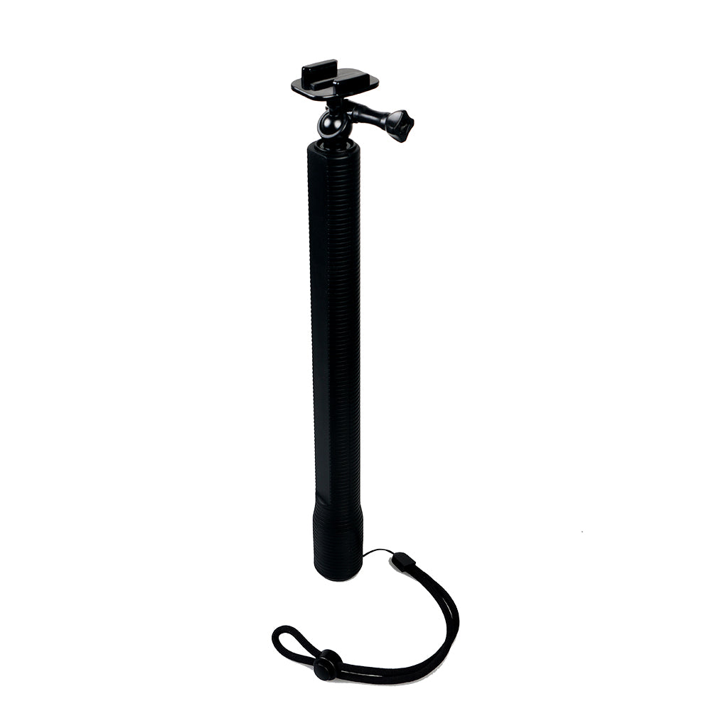 AT706 Aluminum Alloy Extension Pole Monopod Selfie Stick with Strap for GoPro Hero 4/3+/3/2/1/SJ4000/SJ5000/SJ6000/Xiaomi Yi/GoPro Hero4 Session/Hero 5/Hero 6