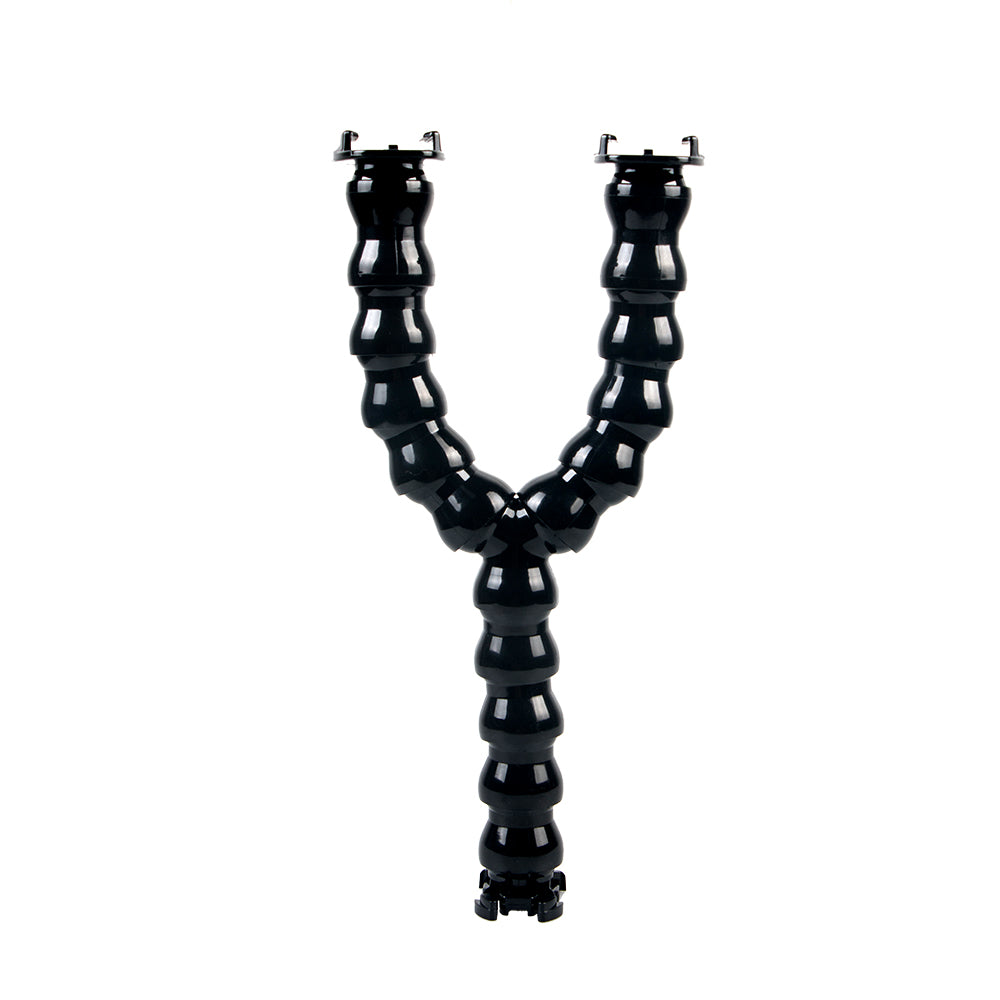 Dual Snake Arm Jaws Flex Clamp Mount for GoPro Hero 6/5/4 Session/4/3+/3/2/1, SJ4000/SJ5000/SJ6000, Xiaomi Yi