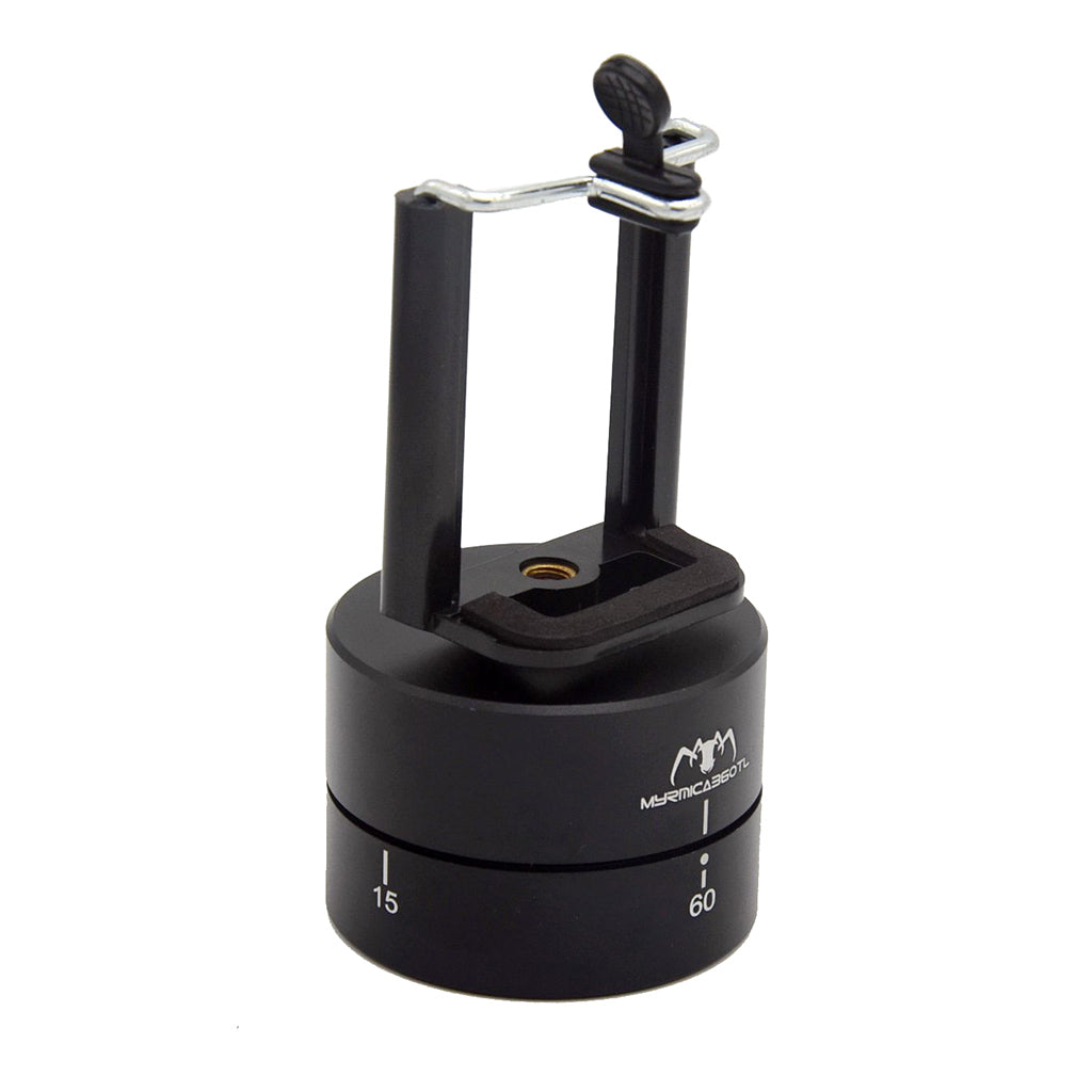 360-degree Rotating Time Lapse Pan Tilt Head Mount for GoPro/SJCAM/Xiaomi Yi/Smartphone/DSLR Camera