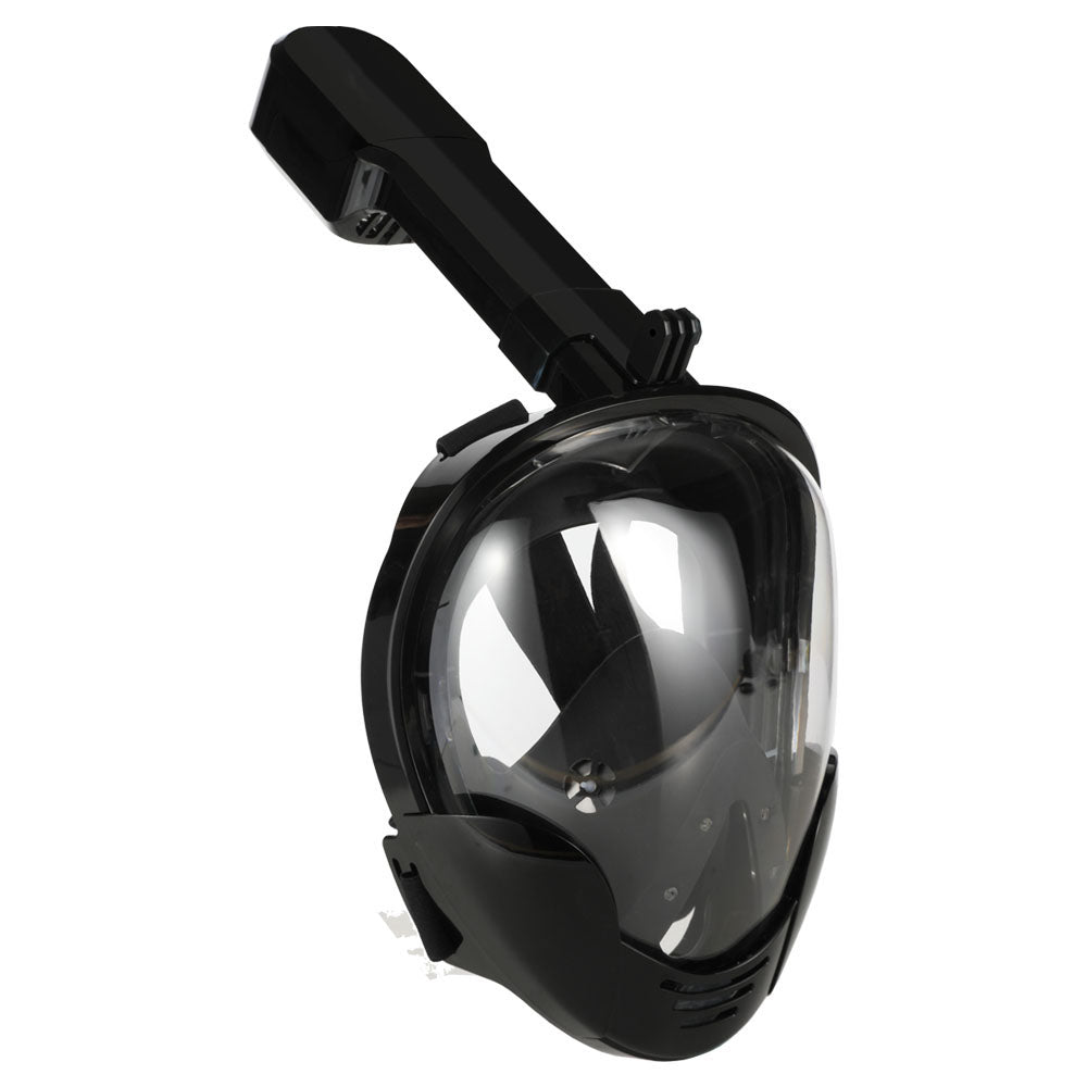 M8018 180-degree View Anti-leak Face Mask for GoPro/Xiaomi Yi etc - Black / Size: L/XL
