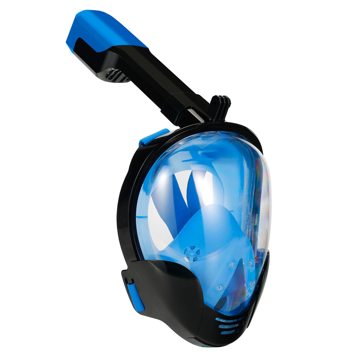 M8018 Anti-fog Double Channels Face Mask for GoPro/Xiaomi Yi etc - Blue / Size: S/M
