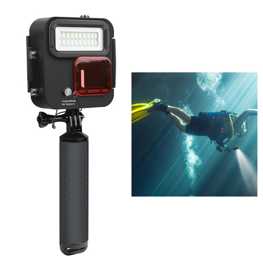 Shoot XTGP435 20 LEDs Kangaroo Diving Light Underwater 40M Protective Housing Case