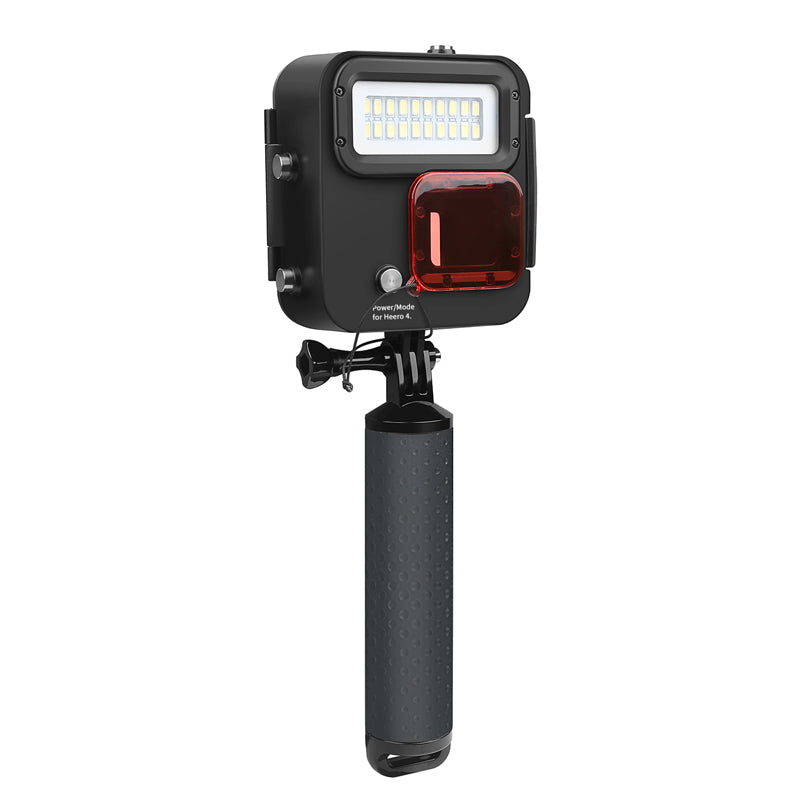 Shoot XTGP435 20 LEDs Kangaroo Diving Light Underwater 40M Protective Housing Case
