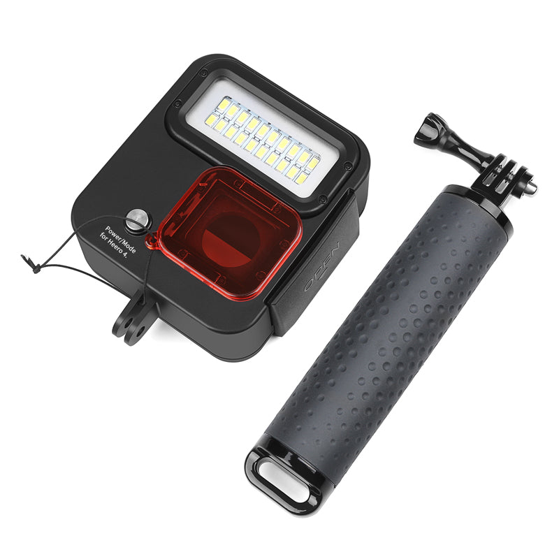 Shoot XTGP435 20 LEDs Kangaroo Diving Light Underwater 40M Protective Housing Case