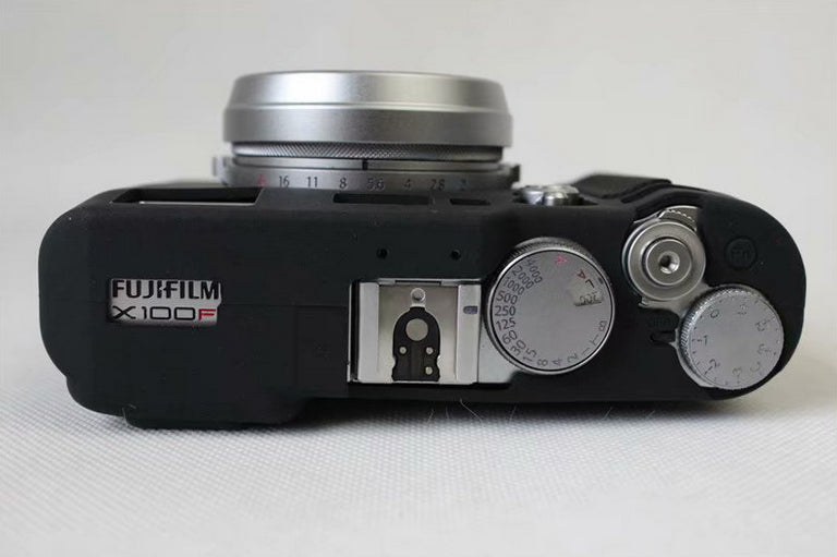 Soft Silicone Camera Protection Case for Fujifilm X100F - Black