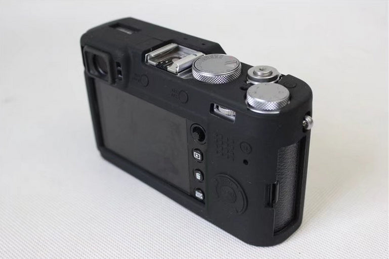 Soft Silicone Camera Protection Case for Fujifilm X100F - Black