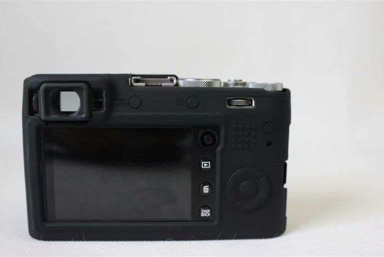 Soft Silicone Camera Protection Case for Fujifilm X100F - Black