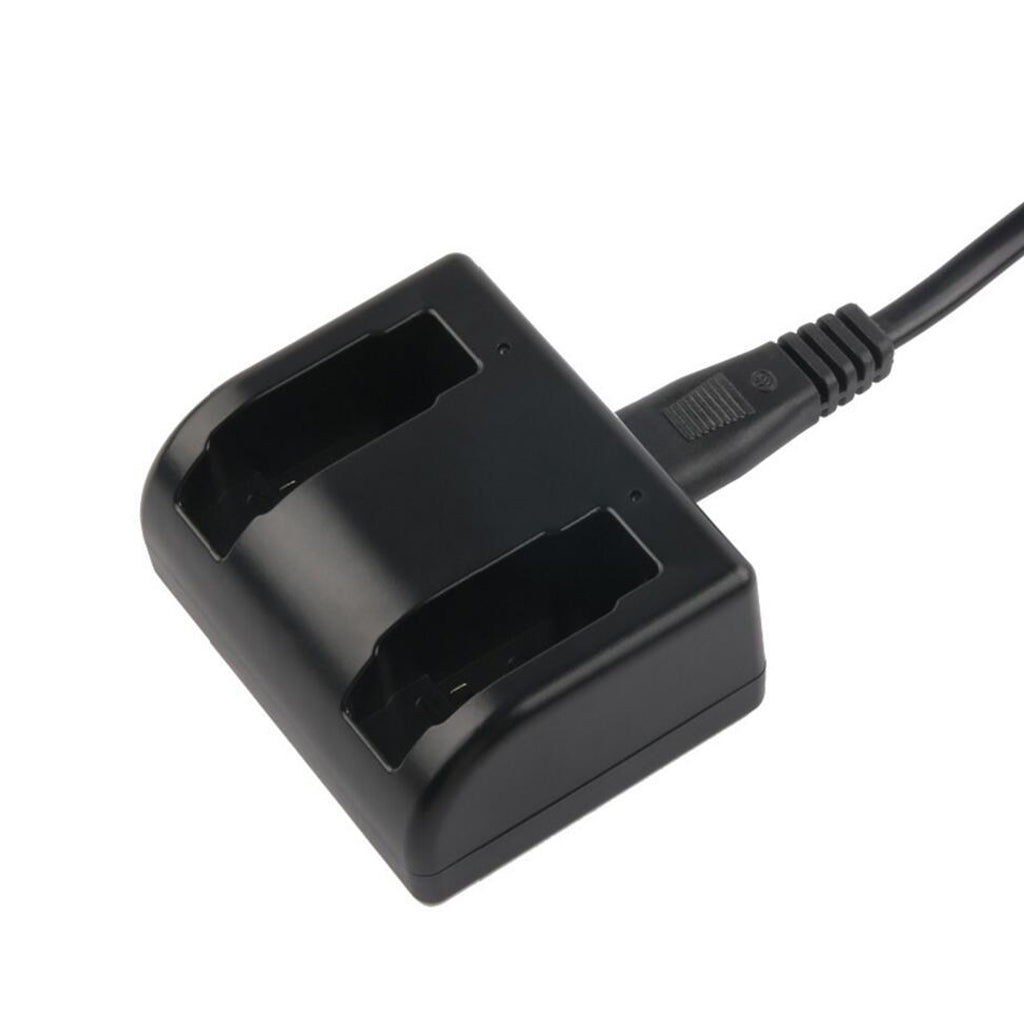 AT766 2-Slot Battery Charger with Micro USB/Type C Port for GoPro Fusion Camera