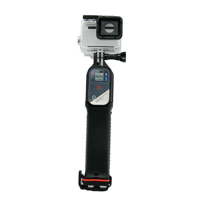 Multi-function Floating Selfie Hand Grip with GoPro Remote Clip for GoPro, SJCMA, Xiaomi Yi