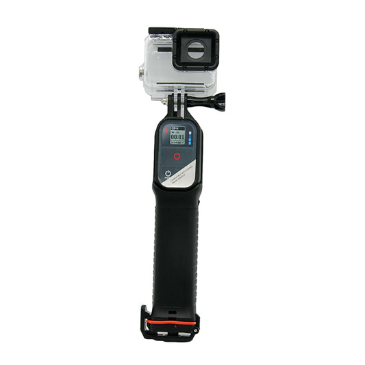 Multi-function Floating Selfie Hand Grip with GoPro Remote Clip for GoPro, SJCMA, Xiaomi Yi
