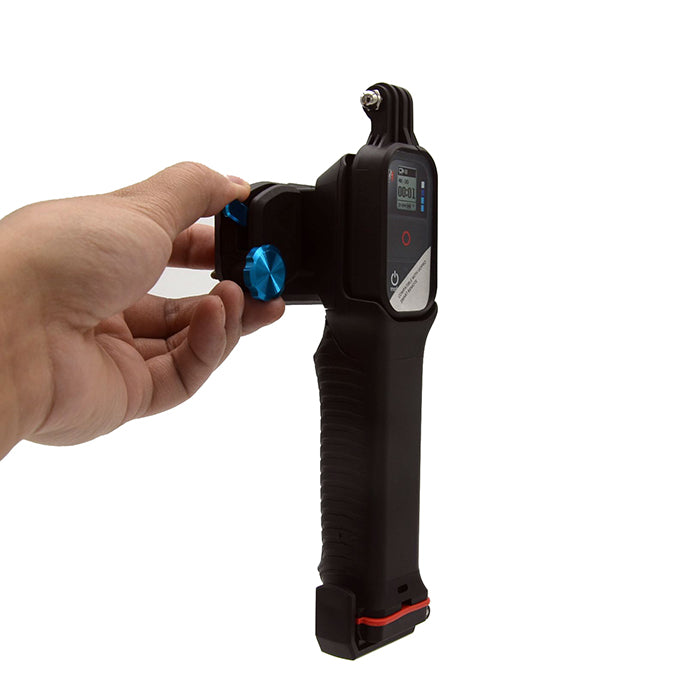 Multi-function Floating Selfie Hand Grip with GoPro Remote Clip for GoPro, SJCMA, Xiaomi Yi