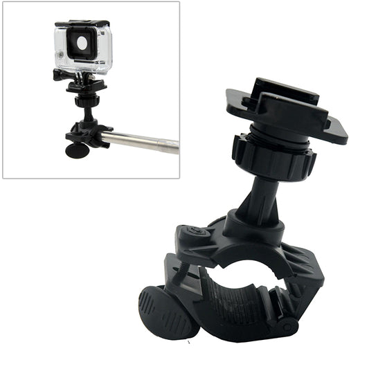 AT681 Rotatable Bike Bicycle Motorcycle Handlebar Mount Holder Adapter for GoPro Hero 6/5/4 etc.