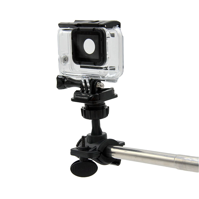 AT681 Rotatable Bike Bicycle Motorcycle Handlebar Mount Holder Adapter for GoPro Hero 6/5/4 etc.